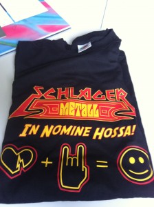 Foto des 2012er T-Shirts von Schlagermetall